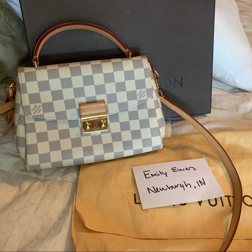 Louis Vuitton Croisette damier Azur 🌟